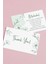 Soft 50 Adet Çift Yön Baskılı Teşekkür Kartı 8,5x5,5 cm 3