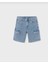 Bermuda Denim Kargo Cepli Şort 6288 4