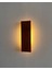4 Yöne LED Işık Veren Dikey Ahşap Modern Duvar Apliği (Alindi053) 1