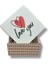 Love You Sevgililer Günü Hediye Kutusu 17 x 17 x 9 cm 1 Adet 3