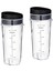 QB3001SS Fit Compact Kişisel Blender Için 16 Oz Yedek Bardaklar, Kapaklı - 2 Paket (Yurt Dışından) 1