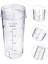 QB3001SS Fit Compact Kişisel Blender Için 16 Oz Yedek Bardaklar, Kapaklı - 2 Paket (Yurt Dışından) 4
