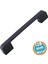 Metal Kulp 128 mm -12.8 cm Mobilya Çekmece Mutfak Dolabı Dolap Kulpları Kulbu Siyah 1