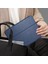 Apple iPad Pro 11 2024 Raptic Spin Detachable Folio Pu Ayrılabilir Kalem Bölmeli Standlı Kılıf Lacivert 2