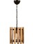Ahlat Tekli Sarkıt - Kahverengi / Siyah - 22 cm 1