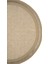 Naturel Daire Yıkanabilir Hasır El Dokuma Halı Yolluk Kilim Daire 2 3