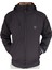 Siyah 5 Cepli Kapüşonlu Softshell Soğuk Geçirmez Mont 1