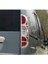 Fiat Doblo 2005-2009 Model Arası Krom Stop Çerçevesi 2 Parça Paslanmaz Çelik 1
