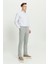 Comfort Fit Rahat Kesim Yan Cepli Desenli Beli Lastikli Pantolon 4
