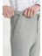 Comfort Fit Rahat Kesim Yan Cepli Desenli Beli Lastikli Pantolon 5
