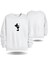 Mickey Mause Sevgililer Günü Bisiklet Yaka Kadın Slimfit Sweatshirt 7011K 1