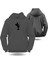 Mickey Mause Sevgililer Günü Slimfit Kapüşönlu Hoodie Kadın Sweatshirt 7011K 1