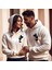 Mickey Mause Sevgililer Günü Slimfit Kapüşönlu Hoodie Kadın Sweatshirt 7011K 2