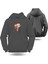 Joker Sevgililer Günü Slimfit Kapüşönlu Hoodie Kadın Sweatshirt 7003K 1