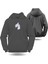 Ejderha Sevgililer Günü Slimfit Kapüşönlu Hoodie Kadın Sweatshirt 7002K 1