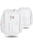 Çekim Gücü Sevgililer Günü Bisiklet Yaka Kadın Slimfit Sweatshirt 7006K 1