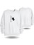 Kalp Puzzle Görselli Sevgililer Günü Bisiklet Yaka Erkek Slimfit Sweatshirt 7009E 1