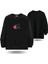 Kalp Puzzle Görselli Sevgililer Günü Bisiklet Yaka Erkek Slimfit Sweatshirt 7012E 1