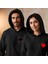 Şeytan Kalpli Sevgililer Günü Slimfit Kapüşönlu Erkek Sweatshirt 7018E 2