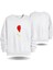 Kalp Kilidi Sevgililer Günü Bisiklet Yaka Erkek Slimfit Sweatshirt 7016E 1