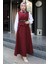 Asile Yelek Etek Ikili Takım 1341 - Bordo 3