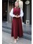 Asile Yelek Etek Ikili Takım 1341 - Bordo 5