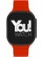 A8-A81PRO You Smart Black & Red Silicon Unisex Kol Saati 1