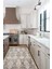 Dekoratif Özel Tasarım Yıkanabilir,ince, Kaymaz Tabanlı, Modern Halı KECE-FR48 5