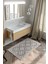 Dekoratif Özel Tasarım Yıkanabilir,ince, Kaymaz Tabanlı, Modern Halı KECE-FR76 4