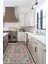 Dekoratif Özel Tasarım Yıkanabilir,ince, Kaymaz Tabanlı, Modern Halı KECE-FR46 5