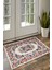 Dekoratif Özel Tasarım Yıkanabilir,ince, Kaymaz Tabanlı, Modern Halı INFKECE06 3