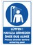 "please Shower Before Entering Pool - 25X35 cm Dekota Uv Print Sign" 1