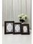 15 x 21, 13 x 18, 10 x 15 cm 3'lü Set Dekoratif Fotoğraf Çerçevesi & Ahşap Mdf 2