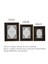 15 x 21, 13 x 18, 10 x 15 cm 3'lü Set Dekoratif Fotoğraf Çerçevesi & Ahşap Mdf 3