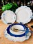 Soft Blue 24 Parça 6 Kişilik Porselen Yemek Takımı 1