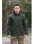 Haki 5 Cepli Kapüşonlu Softshell Soğuk Geçirmez Mont 1