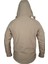 Bej 5 Cepli Kapüşonlu Softshell Soğuk Geçirmez Mont 3
