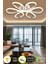 Linup Modern Plafonyer Tavana Sıfır LED Avize Gün Işığı 1