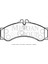Mercedes Sprınter- 00/07; Arka Fren Balatası (KABLOSUZ)(DİSK)(164,2X72X19,5) (Fmk) A0044201520 3