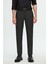 Ds Damat Slim Fit Antrasit Armürlü Kumaş Pantolon 1