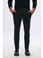 Slim Fit Siyah Armürlü Chino Pantolon 1