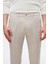 Ds Damat Slim Fit Bej Düz Jogger Pantolon 2