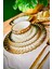Gold 24 Parça 6 Kişilik Porselen Yemek Takımı 4