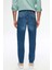 Ds Damat Slim Fit Lacivert Denim Denim Pantolon 4