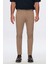 Slim Fit Vizon Armürlü Chino Pantolon 1