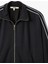 Modal Karışımlı Çizgili Cepli Dik Yaka Tam Fermuarlı Sweatshirt 5