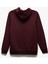 Reglan Kollu Pamuk Karışımlı Dikiş Detaylı Basic Kapşonlu Sweatshirt 2