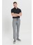 Comfort Fit Rahat Kesim Yan Cepli Desenli Beli Lastikli Pantolon 3
