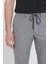 Comfort Fit Rahat Kesim Yan Cepli Desenli Beli Lastikli Pantolon 5