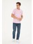 Erkek Bisiklet Yaka Basic T-Shirt 5
